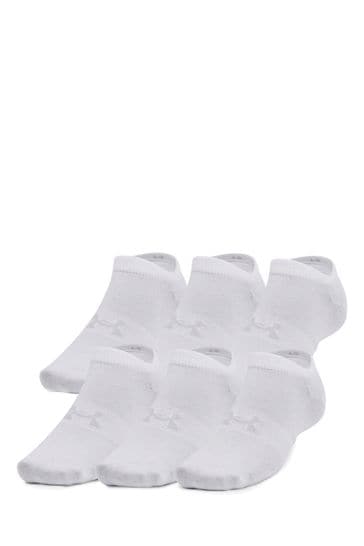 Buy Under Armour Essential No Show Socks 6 Pack from Next Luxembourg