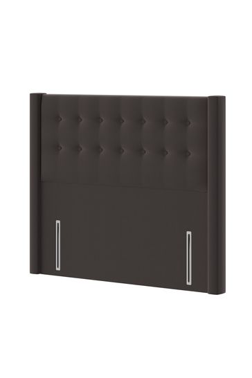 Black woven best sale headboard