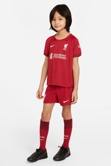 Nike Red Liverpool FC 22/23 Home Football Kit