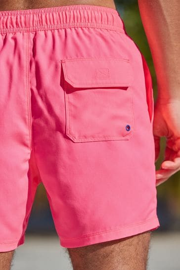 Hot pink mens swim shorts store