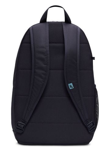 Blue and black nike backpack top