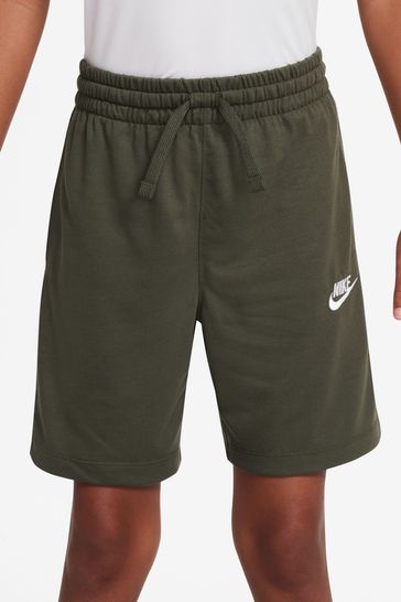 Nike Khaki Green Club Jersey Shorts
