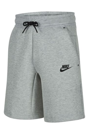 Nike grey hot sale sweatpant shorts