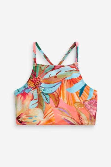 Orange bikini new arrivals top