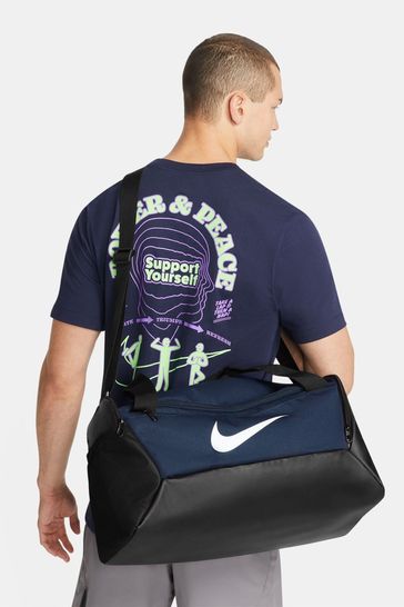 Buy Nike Navy Brasilia 9.5 Training Duffel Bag (Small, 41L) from Next  Luxembourg