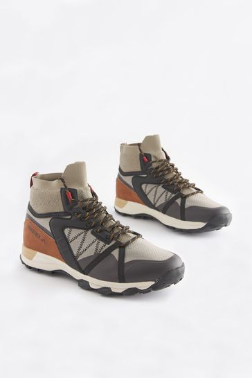 Grey Duratek Waterproof Sport Hiker Boots