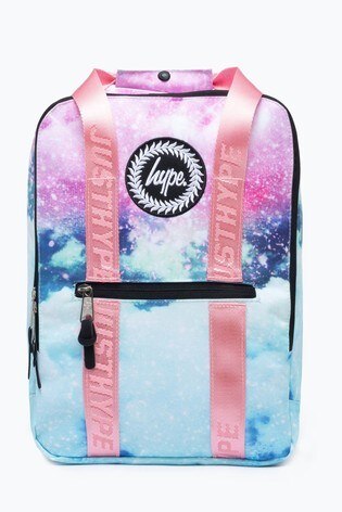 Hype. Purple Glitter Skies Boxy Backpack