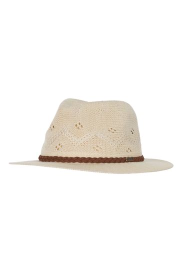 Barbour® Cream Flowerdale Trilby Hat