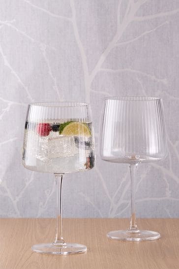 Buy The DRH Collection Set of 2 Empire Gin Glasses from the Next UK online shop