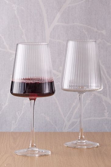 Buy The DRH Collection Set of 2 Empire Wine Glasses from the Next UK online shop