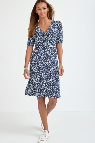 Next navy ditsy dress cheap