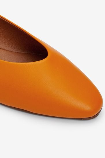 Orange ballet 2025 shoes
