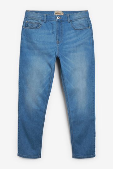 Light Blue Slim Tapered Next Essential Stretch Jeans