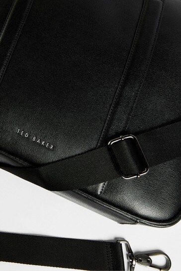 Buy Ted Baker Strath Saffiano Leather Document Bag from Next