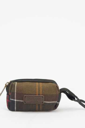 Barbour tartan discount wash bag