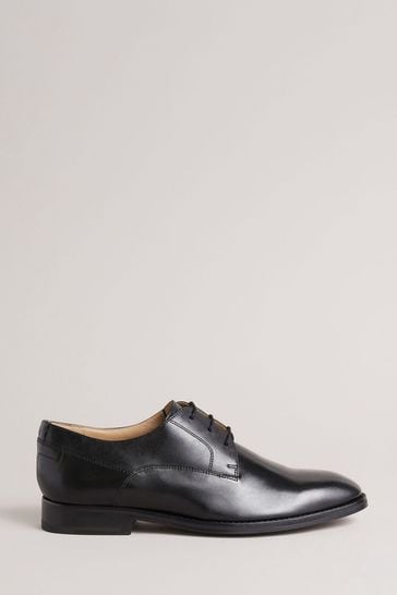 Ted Baker Black Kampten Formal Leather Derby Shoes