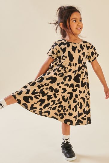 Buy Myleene Klass Kids Animal Print Smock Dress from Next Luxembourg