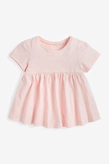 Pale Pink Cotton T-Shirt (3mths-7yrs)