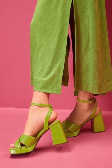 Green sandals next hotsell