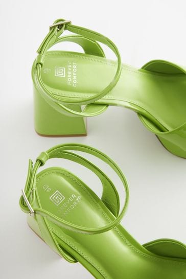 Ladies lime clearance green sandals