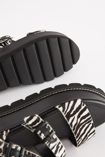 Next top zebra sandals