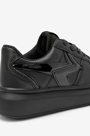 Chunky black new arrivals trainers uk
