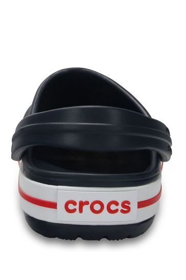 Crocs black solid discount clogs