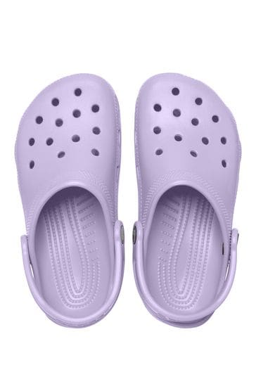Purple Crocs Classic Kids Unisex Clogs