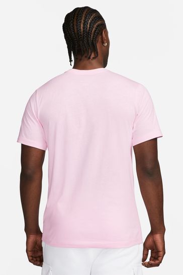 Buy Nike Pink Club T Shirt from Next Ireland