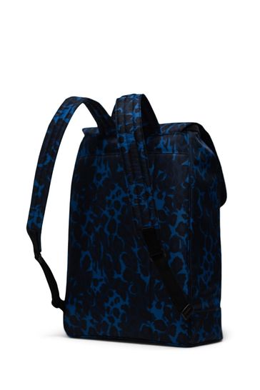 Buy Herschel Supply Co. Small Blue Leopard Print Retreat Backpack