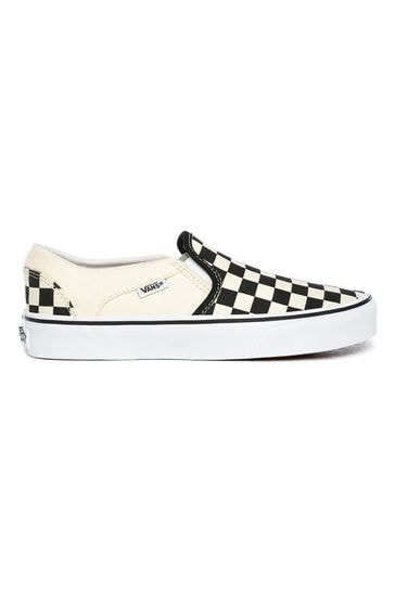 Vans Womens Asher Checkerboard Trainers