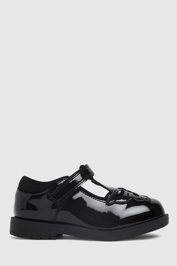 Schuh Black Lavish Butterfly Shoes