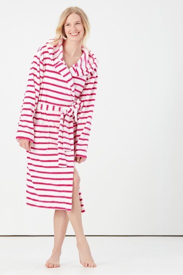 Joules Rita Fluffy Dressing Gown
