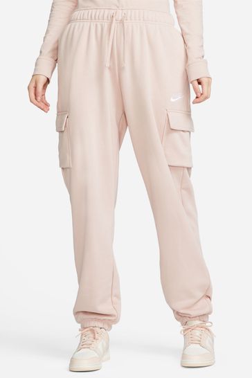 Nike pink shop cargo joggers