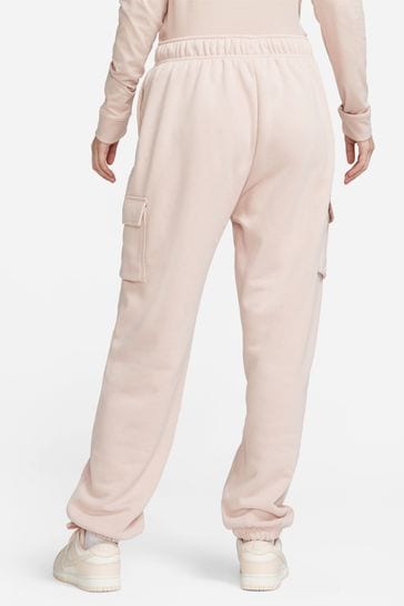 Nike pink cargo sale joggers