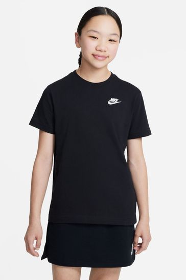 Nike Black Oversized Boy Fit T-Shirt