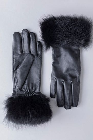 Lakeland Leather Tindale Toscana Black Gloves
