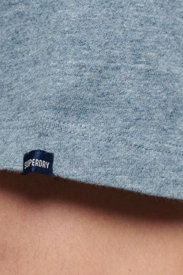 Superdry blue t shirt top