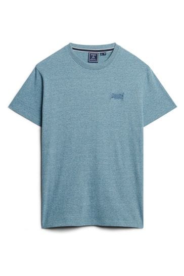 Superdry blue t shirt new arrivals