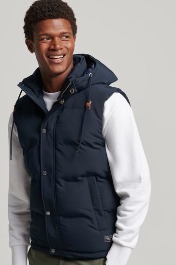Buy Superdry Hooded Everest Gilet from Next