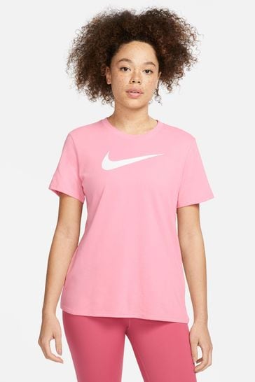 Buy Nike Red DriFIT Swoosh T Shirt from Next Luxembourg