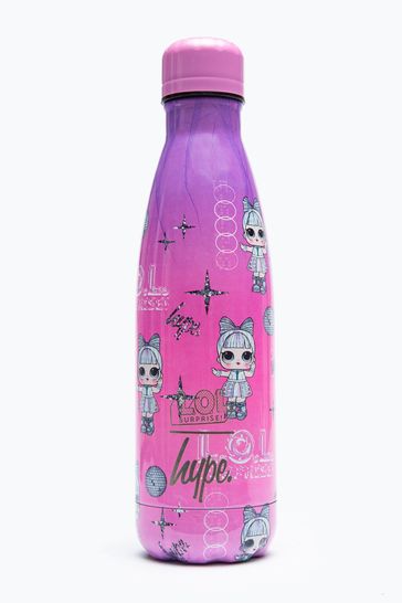 Hype. L.O.L. Dancebot Metal 	Pink Water Bottle