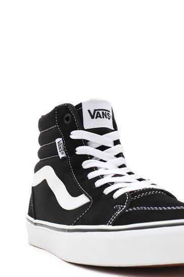 Black vans mens top cheap