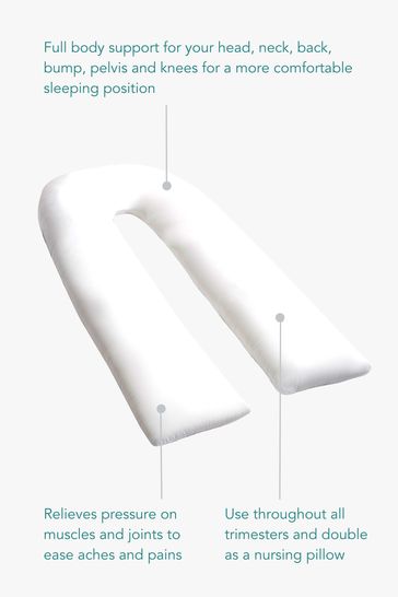 U shaped pillow for side sleepers 2025