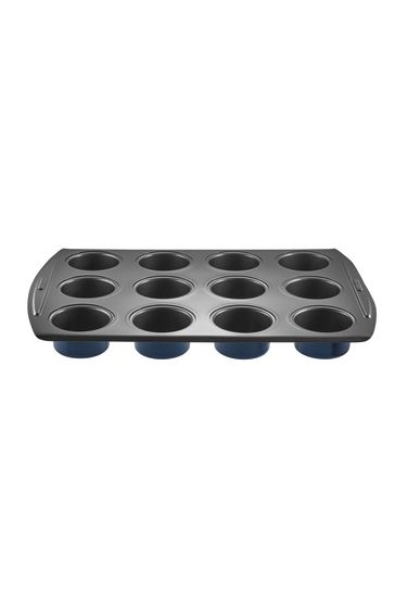 Lakeland Blue 12 Hole Mini Sandwich Tin