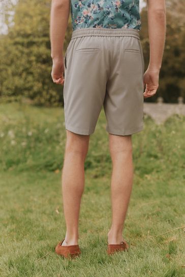 Buy Stone Stretch Jogger Shorts from Next Ireland