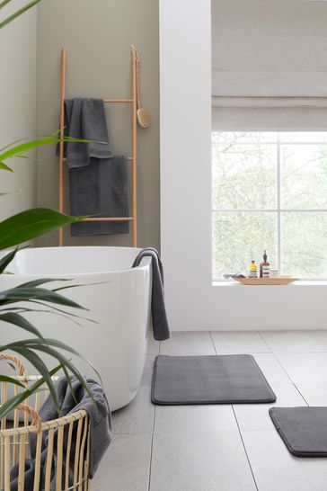 Buy Catherine Lansfield 6 Piece Grey Anti Bacterial Towel Bale