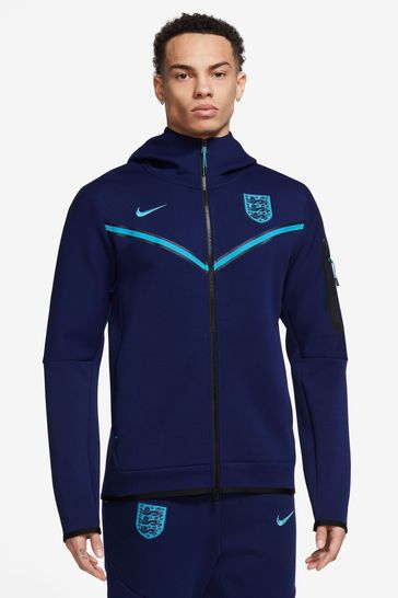 Nike Blue England Tech Fleece Hoodie