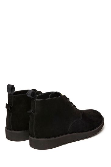 Lyle and scott black hot sale trainers
