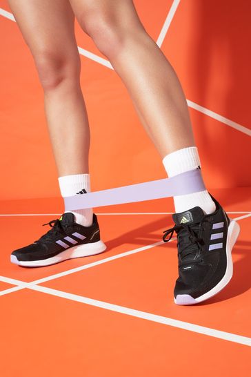 adidas Black Run Falcon 2.0 Trainers